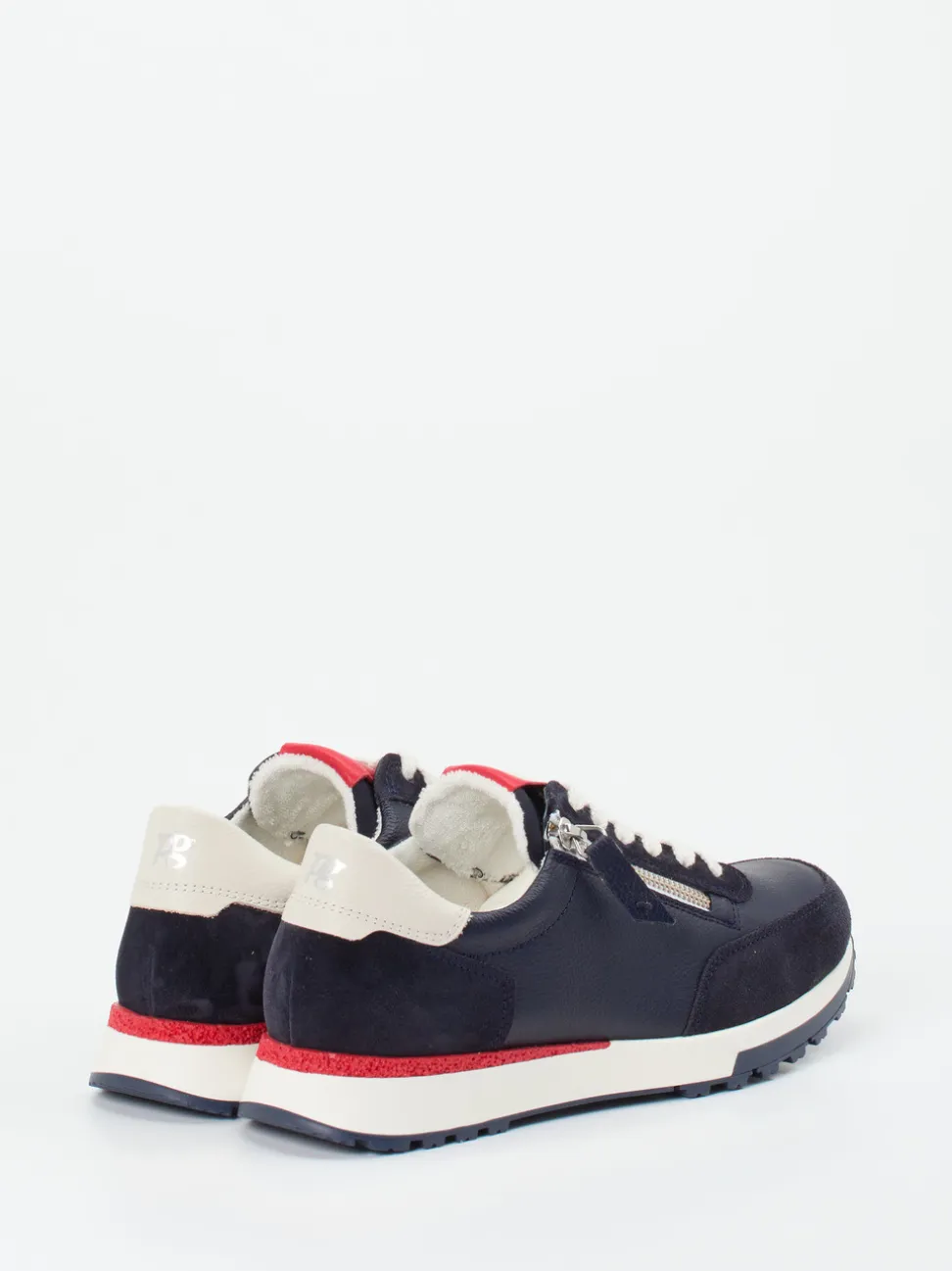 Paul Green – Sneaker aus Kalbleder Dunkelblau