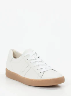 Paul Green – Sneaker aus Kalbleder Weiß