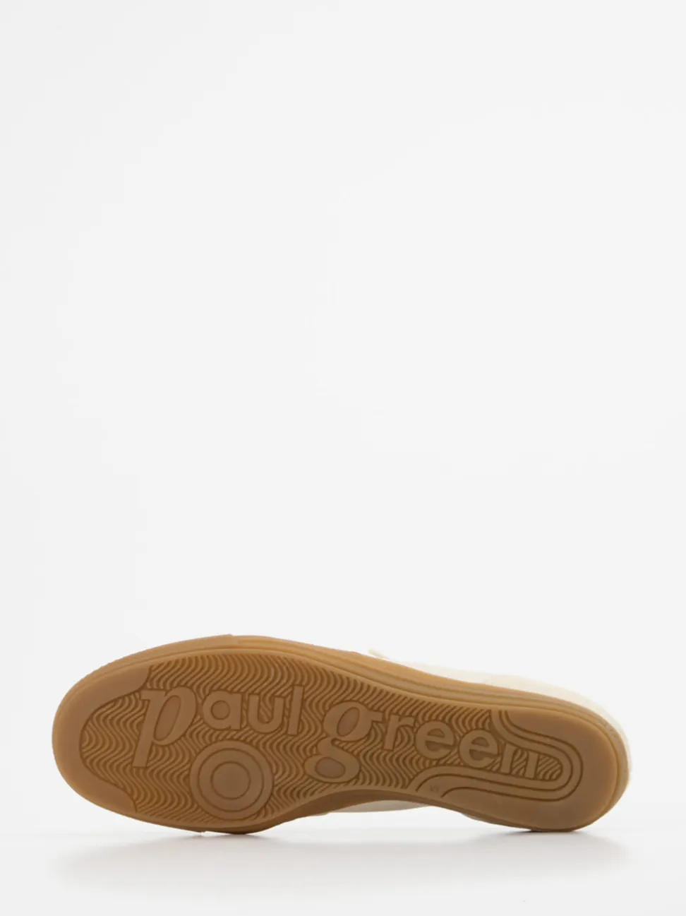Paul Green – Sneaker aus Kalbleder und Veloursleder Beige