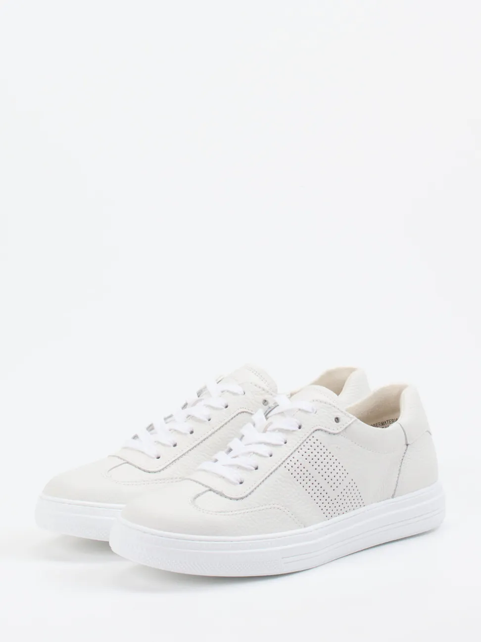 Paul Green – Sneaker aus Kalbleder in Offwhite
