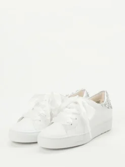 Paul Green – Sneaker aus Kalbleder mit Satinband
