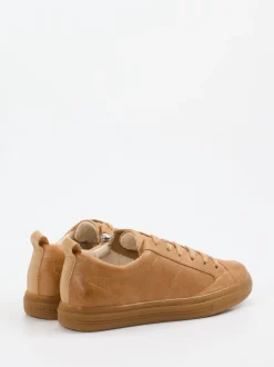 Paul Green – Sneaker aus Kalbleder cognacbraun