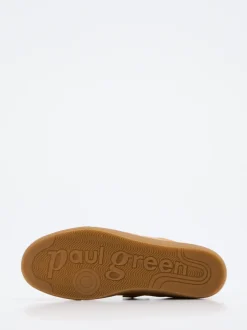 Paul Green – Sneaker aus Kalbleder cognacbraun