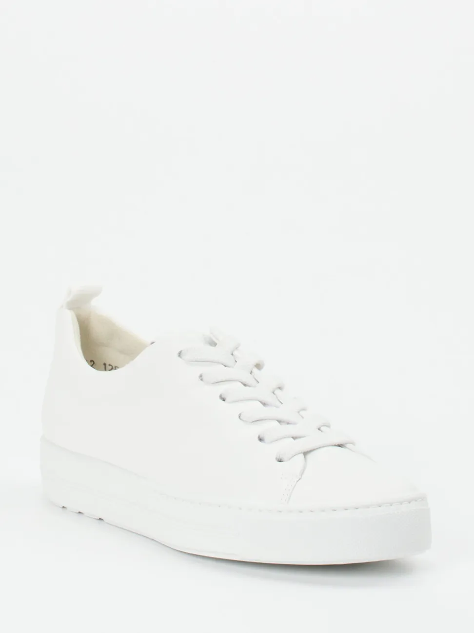 Paul Green – Sneaker aus Kalbleder weiß