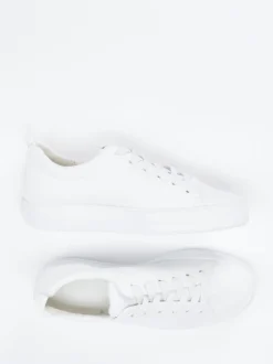 Paul Green – Sneaker aus Kalbleder weiß