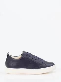 Paul Green – Sneaker aus Kalbleder Dunkelblau