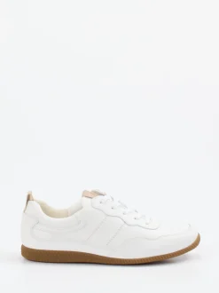Paul Green – Sneaker aus Kalbleder Weiß