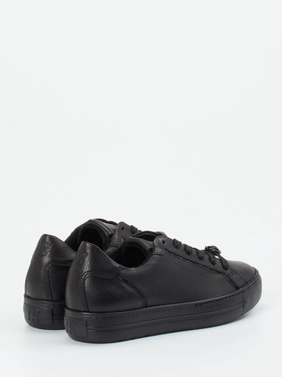 Paul Green – Sneaker aus Kalbleder Schwarz