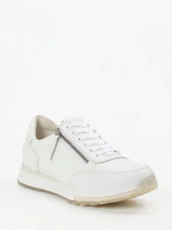 Paul Green – Sneaker aus Kalbleder in Weiß