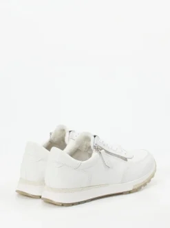 Paul Green – Sneaker aus Kalbleder in Weiß