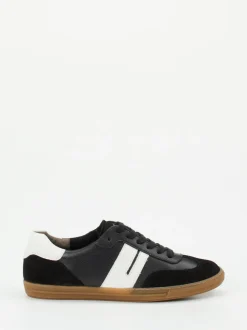 Paul Green – Sneaker aus Kalbleder in Schwarz