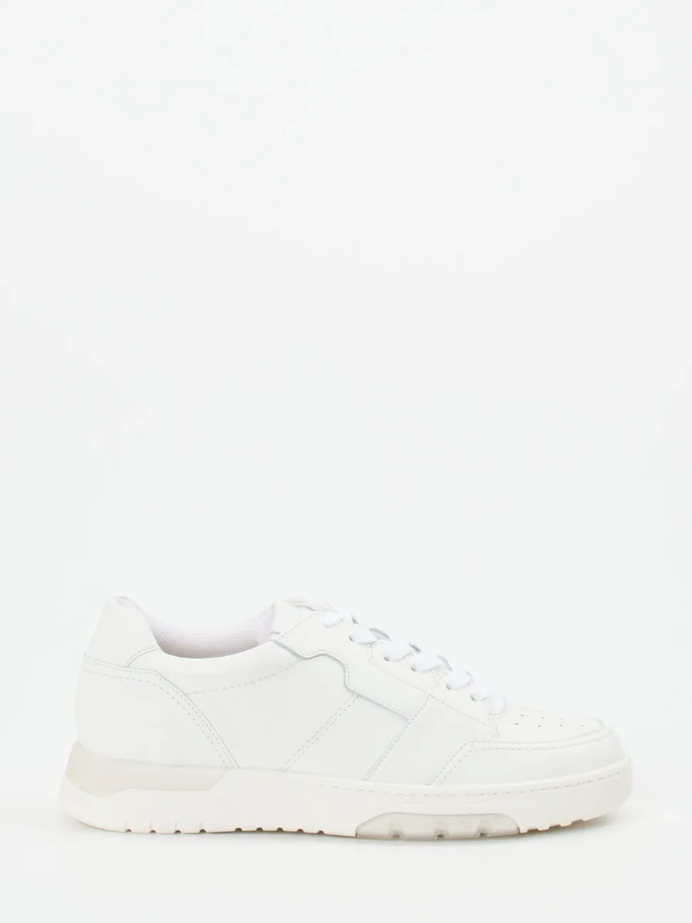 Paul Green – Sneaker aus Kalbleder in Weiß