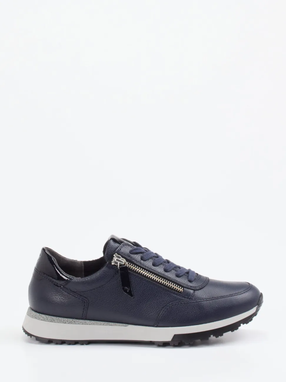 Paul Green – Sneaker aus Kalbleder Dunkelblau