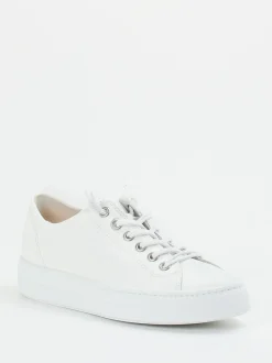 Paul Green – Sneaker aus Kalbleder in Weiß