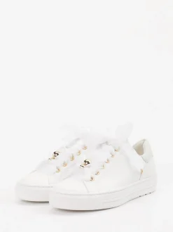 Paul Green – Sneaker aus Kalbleder mit Satin-Schnürung