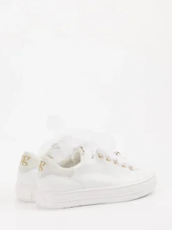 Paul Green – Sneaker aus Kalbleder mit Satin-Schnürung