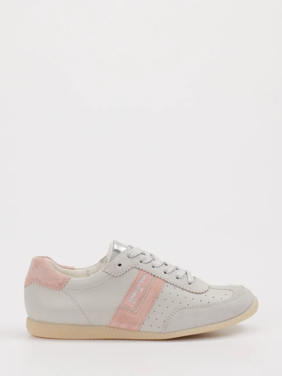 Paul Green – Sneaker aus Ledermix in Offwhite