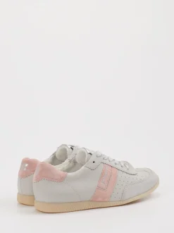 Paul Green – Sneaker aus Ledermix in Offwhite