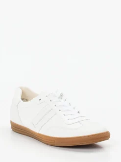 Paul Green – Sneaker aus Lackleder in Weiß