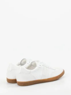 Paul Green – Sneaker aus Lackleder in Weiß