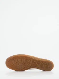 Paul Green – Sneaker aus Lackleder in Weiß