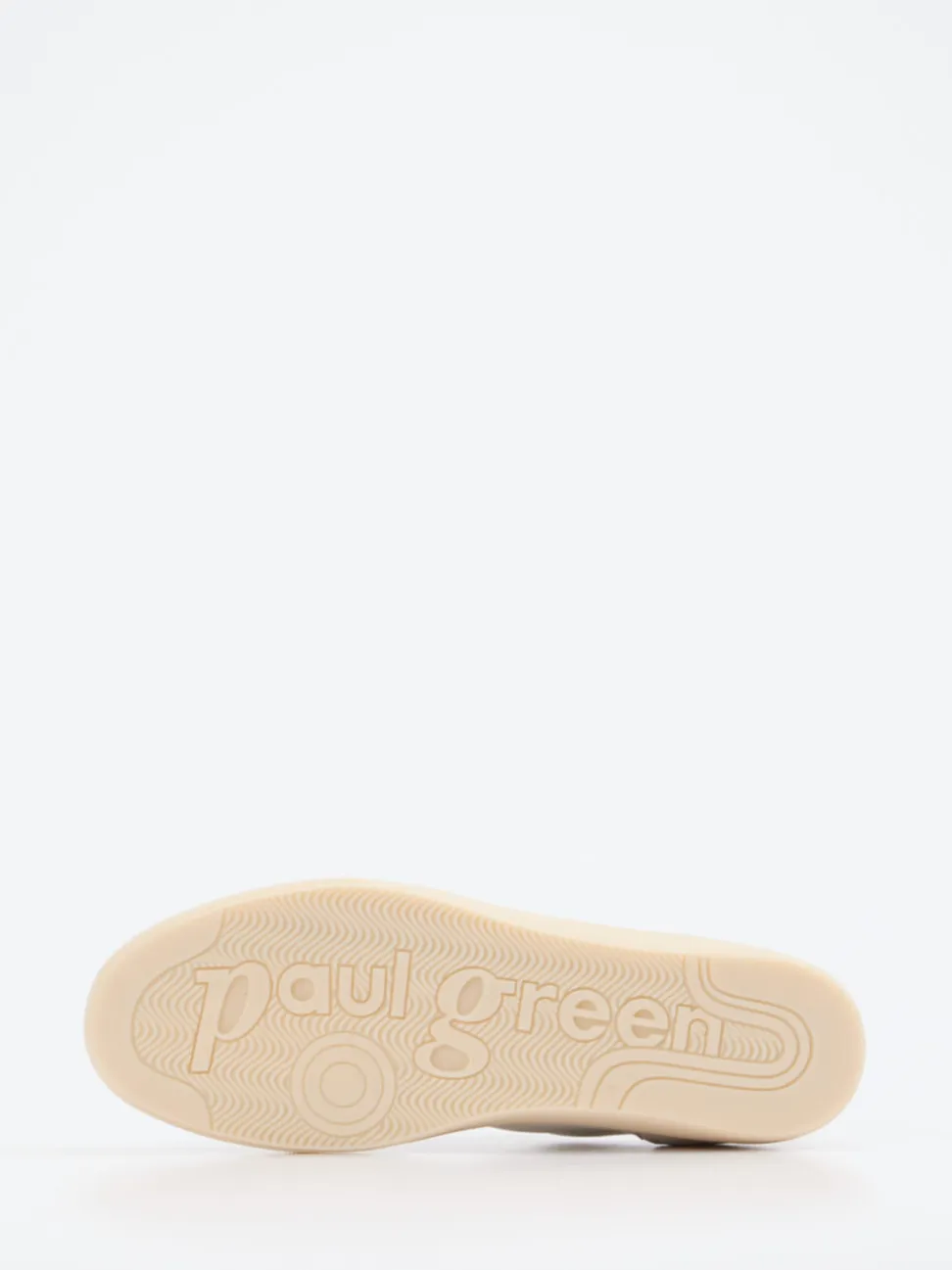 Paul Green – Sneaker aus Leder und Veloursleder Weiß