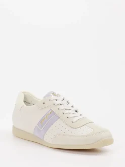 Paul Green – Sneaker aus Leder Beige Pastellakzente