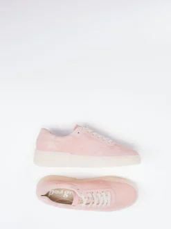 Paul Green – Sneaker aus Veloursleder Altrosa