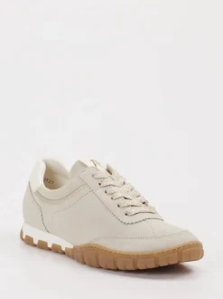 Paul Green – Sneaker aus Veloursleder in Beige