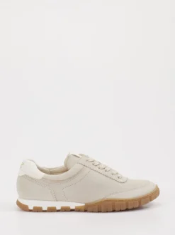 Paul Green – Sneaker aus Veloursleder in Beige