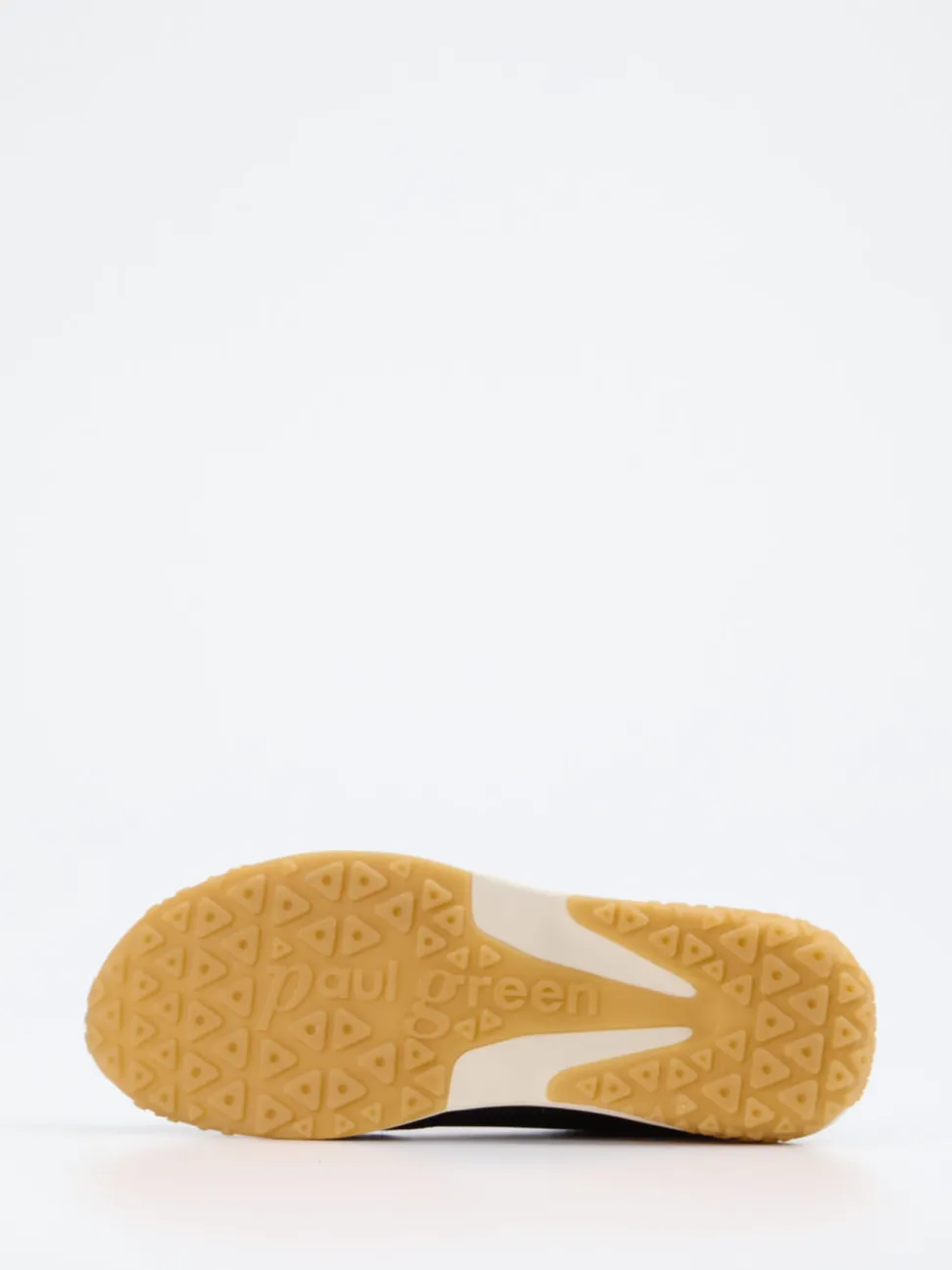 Paul Green – Sneaker aus Velour- und Glattleder schwarz