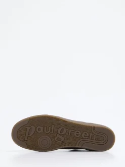 Paul Green – Sneaker aus Veloursleder in Taupe
