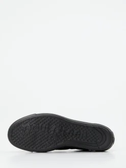 Paul Green – Sneaker aus Velour/Leder Schwarz