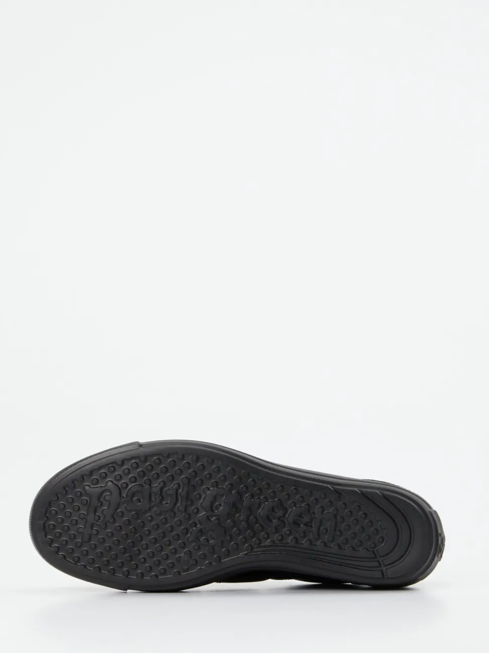Paul Green – Sneaker aus Velour/Leder Schwarz