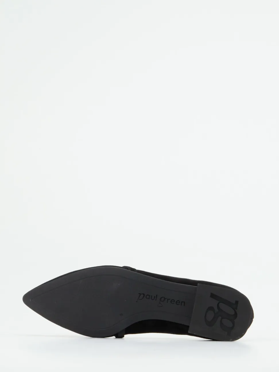 Paul Green – Spangenpumps aus Veloursleder schwarz