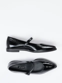Paul Green – Spangenpumps aus Lackleder schwarz