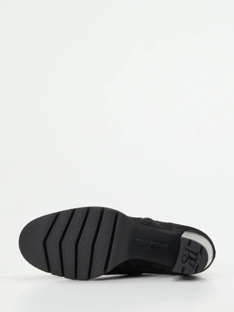 Paul Green – Stiefeletten aus Veloursleder schwarz