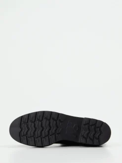 Paul Green – Stiefeletten aus Veloursleder Dunkelblau