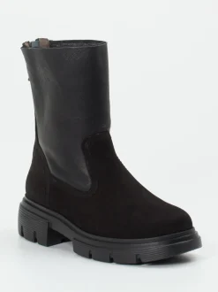 Paul Green – Winterstiefel aus Nubukleder Schwarz