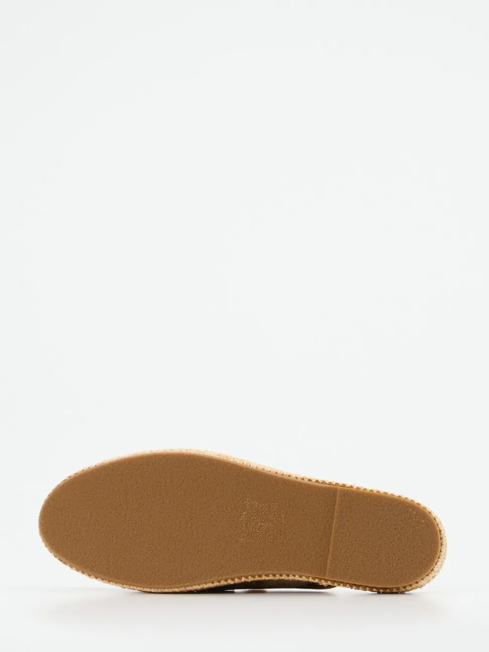 Pedro Miralles – Plateau-Mules aus Textil mit Jute-Detail