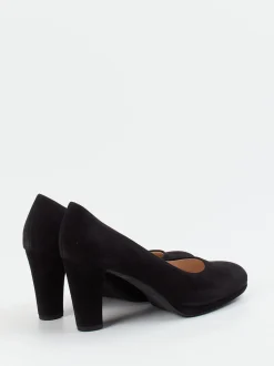 Peter Kaiser – Pumps aus Veloursleder schwarz