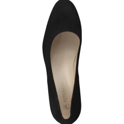 Peter Kaiser – Pumps aus Veloursleder schwarz