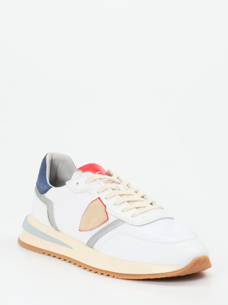 Philippe Model – Retro-Sneaker aus Kalbleder Offwhite