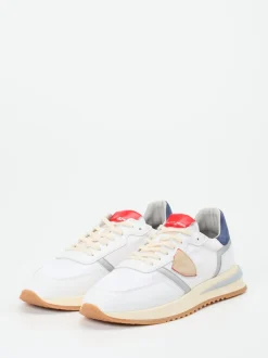 Philippe Model – Retro-Sneaker aus Kalbleder Offwhite