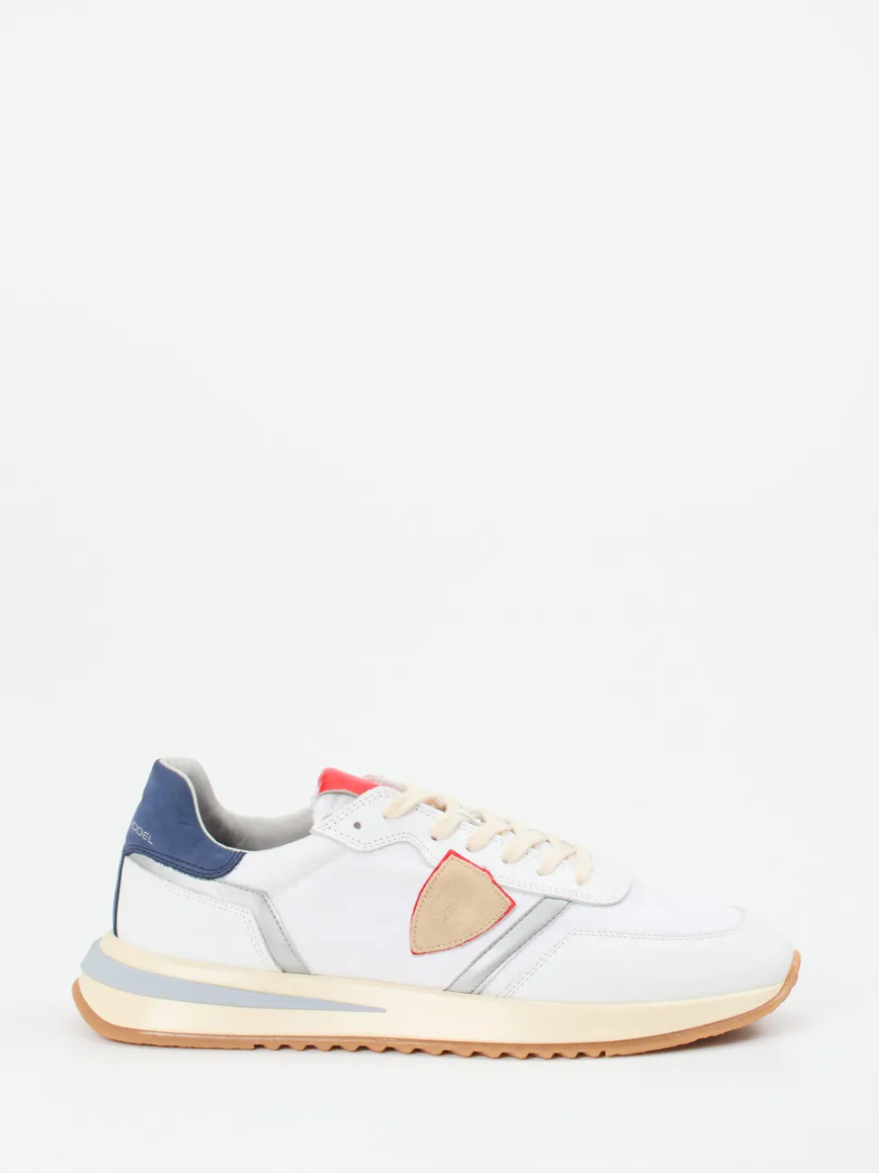 Philippe Model – Retro-Sneaker aus Kalbleder Offwhite