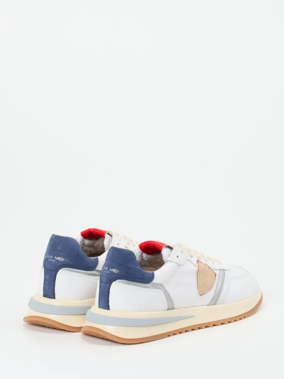 Philippe Model – Retro-Sneaker aus Kalbleder Offwhite