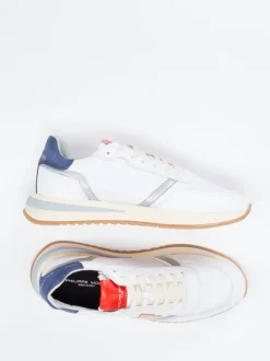 Philippe Model – Retro-Sneaker aus Kalbleder Offwhite