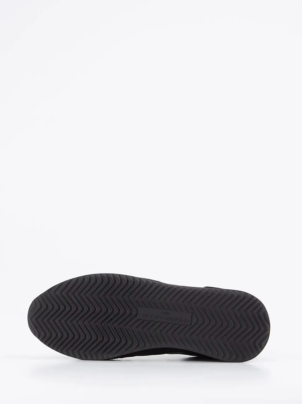 Philippe Model – Retro-Sneaker aus Veloursleder schwarz