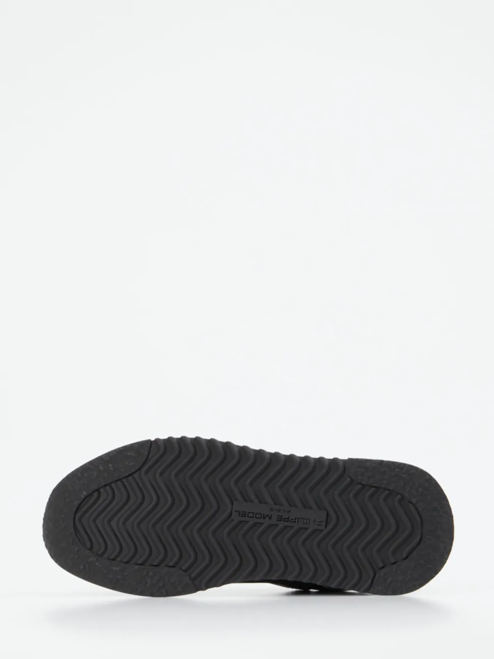 Philippe Model – Retro-Sneaker aus Veloursleder grau