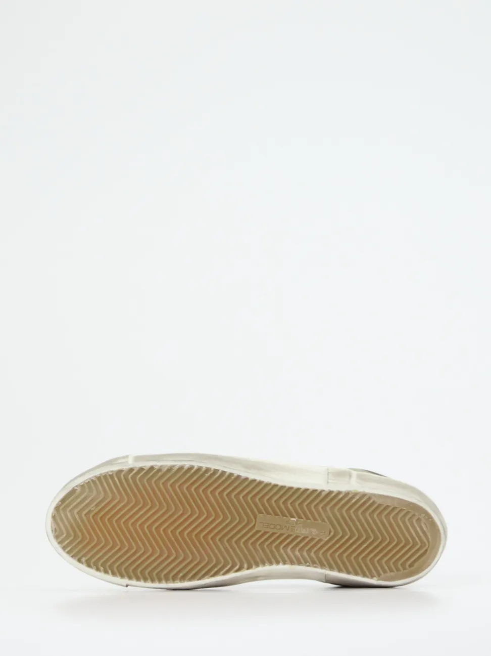 Philippe Model – Sneaker aus Nubukleder Salbeigrün